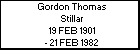 Gordon Thomas Stillar
