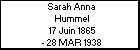 Sarah Anna Hummel