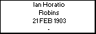 Ian Horatio Robins