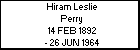 Hiram Leslie Perry