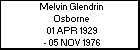 Melvin Glendrin Osborne