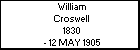 William Croswell