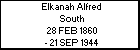 Elkanah Alfred South