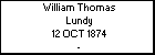 William Thomas Lundy