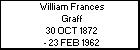 William Frances Graff