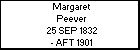 Margaret Peever