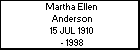 Martha Ellen Anderson