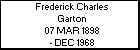 Frederick Charles Garton
