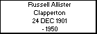 Russell Allister Clapperton