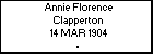 Annie Florence Clapperton