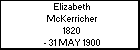 Elizabeth McKerricher