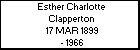 Esther Charlotte Clapperton