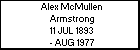 Alex McMullen Armstrong