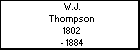 W.J. Thompson
