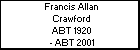 Francis Allan Crawford