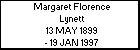Margaret Florence Lynett
