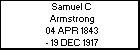 Samuel C Armstrong