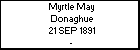 Myrtle May Donaghue