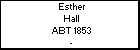 Esther Hall