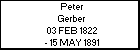 Peter Gerber