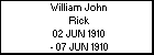 William John Rick