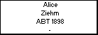 Alice Ziehm