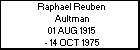 Raphael Reuben Aultman
