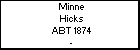 Minne Hicks