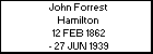 John Forrest Hamilton