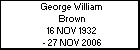 George William Brown