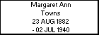 Margaret Ann Towns