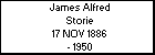 James Alfred Storie