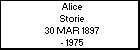 Alice Storie