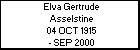 Elva Gertrude Asselstine