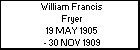 William Francis Fryer