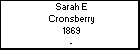 Sarah E Cronsberry