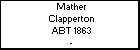 Mather Clapperton