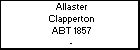 Allaster Clapperton