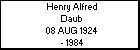 Henry Alfred Daub