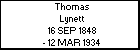 Thomas Lynett