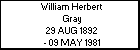William Herbert Gray