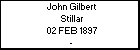 John Gilbert Stillar