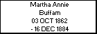 Martha Annie Buffam