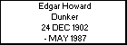 Edgar Howard Dunker
