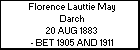 Florence Lauttie May Darch
