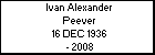 Ivan Alexander Peever