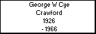 George W Cye Crawford