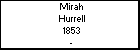 Mirah Hurrell