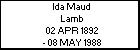 Ida Maud Lamb