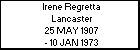 Irene Regretta Lancaster